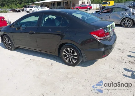 2013 Honda Civic Ex из США, поврежденный, VIN 2HGFB2F86DH582122